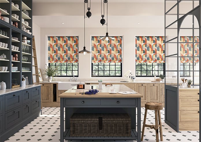 Varadero Velvet, Russet - Motorised Roman Blind - Image 5